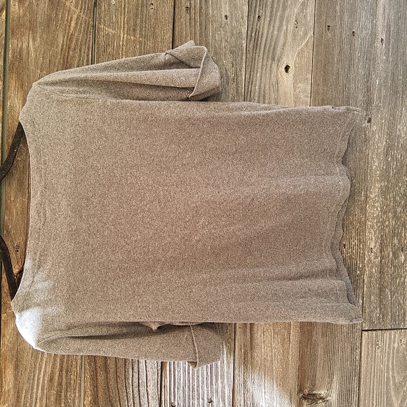 Lauren Ralph Lauren Heather Gray Knit Top Size XL - Picture 5 of 5